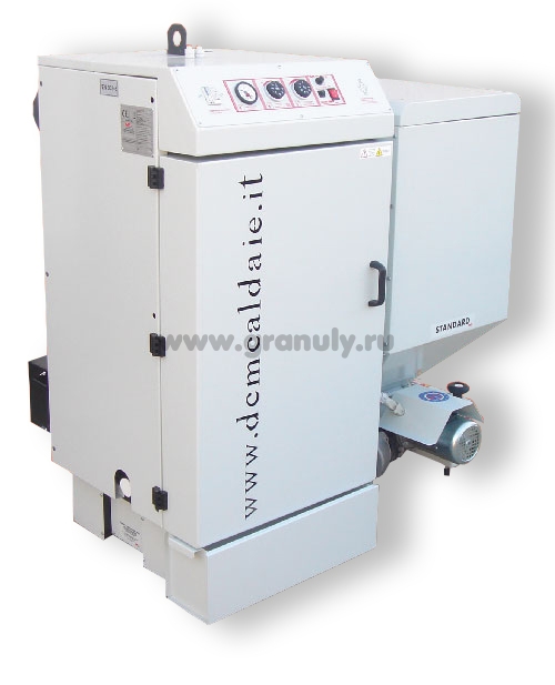 Новый Котел на пеллетах DCM серия STANDART Италия